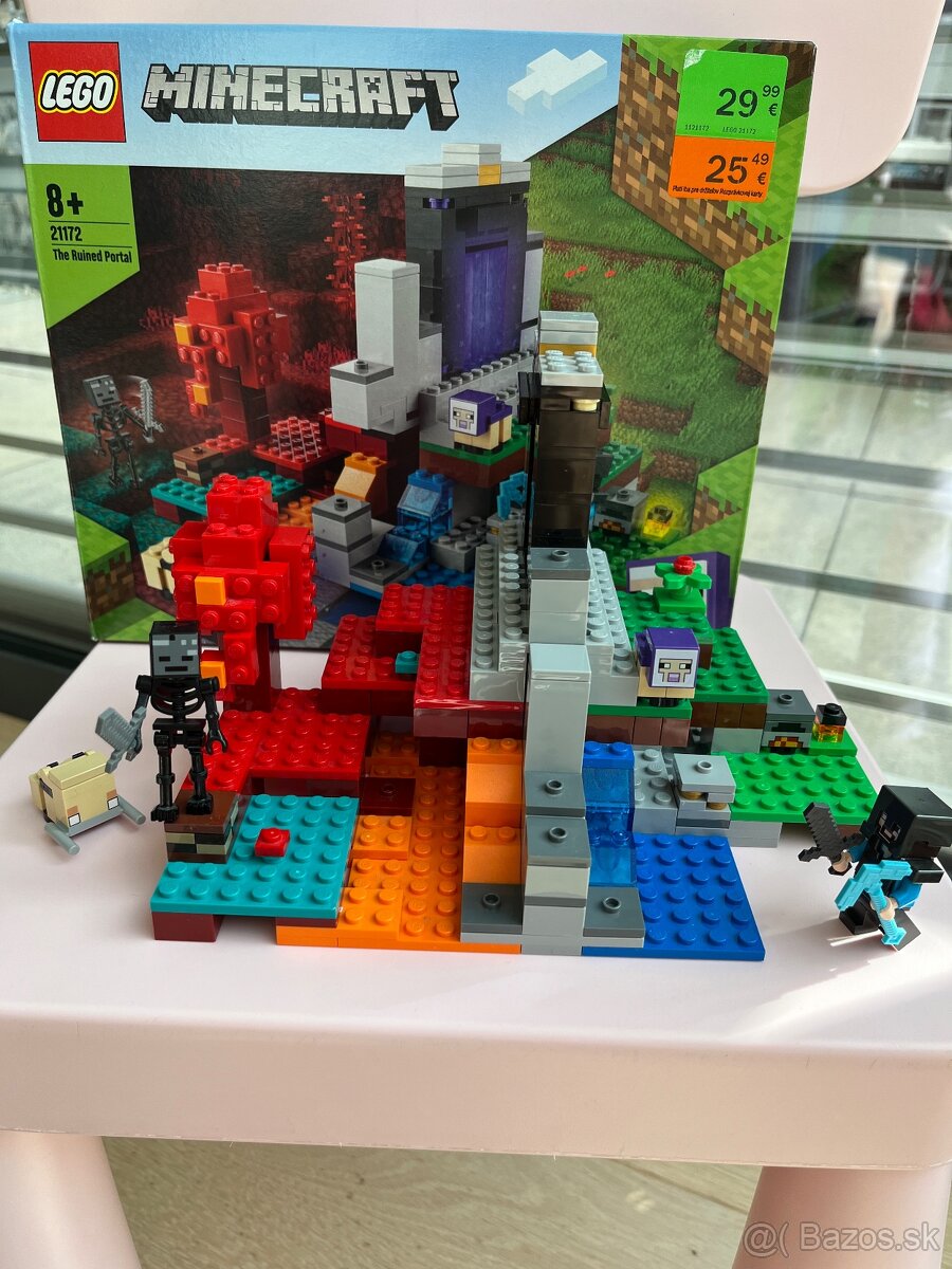 Lego Minecraft 21172 Zničený portál