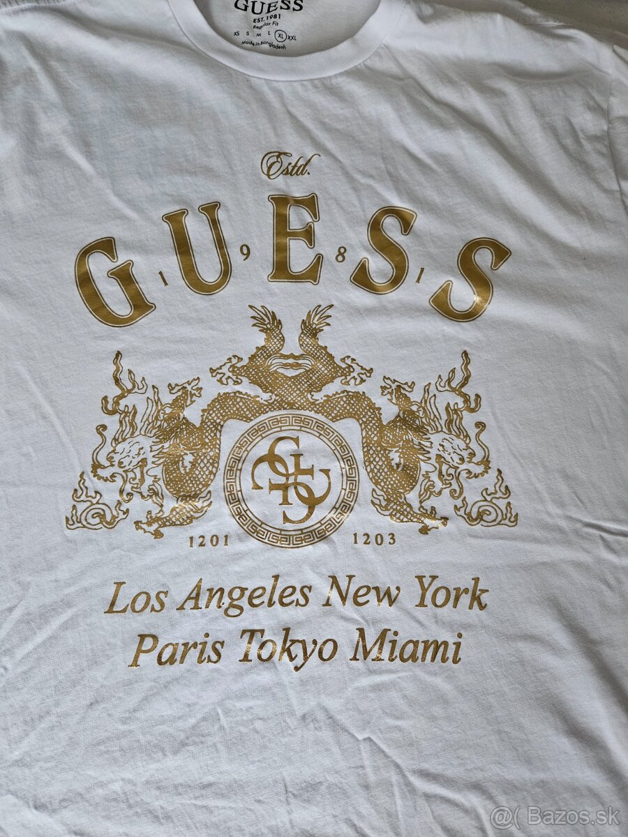 GUESS tricko, XL - nove, nenosene