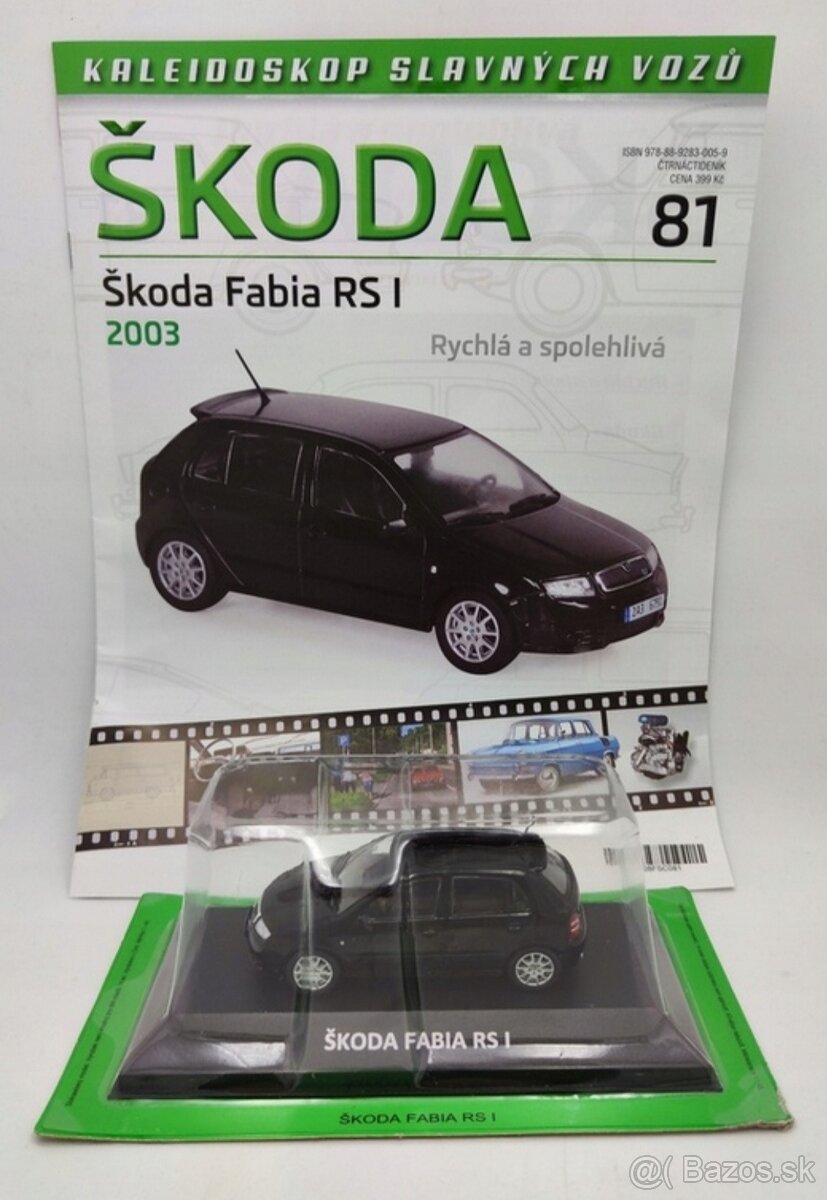 Škoda Fabia 1 RS 1:43