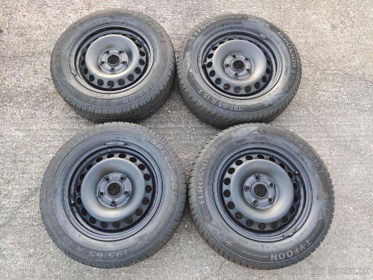 195/65 R15 zimne 5x112 VW Skoda Seat Audi