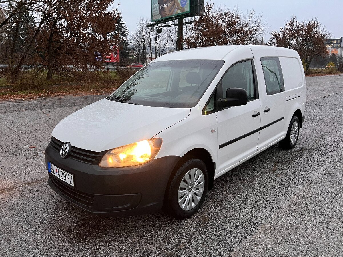 Volkswagen Caddy MAXI 1.6TDI 2014 možný odpočet DPH