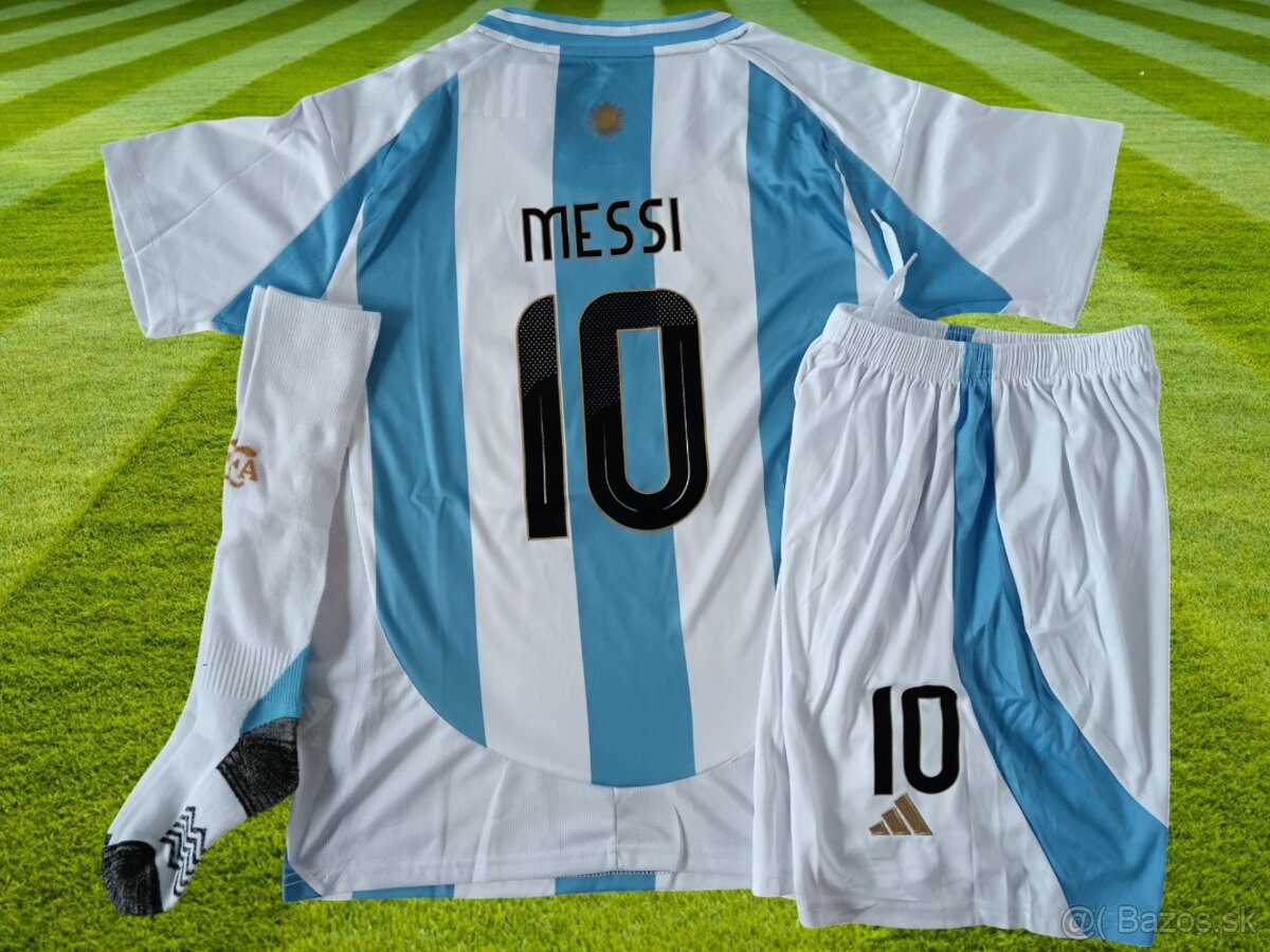 dres MESSI Argentína Copa America 24/25 155-165cm