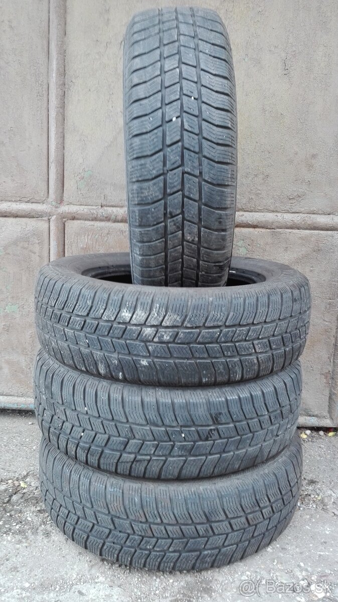 Predám 4-Zimné pneumatiky Barum Polar 185/65 R15