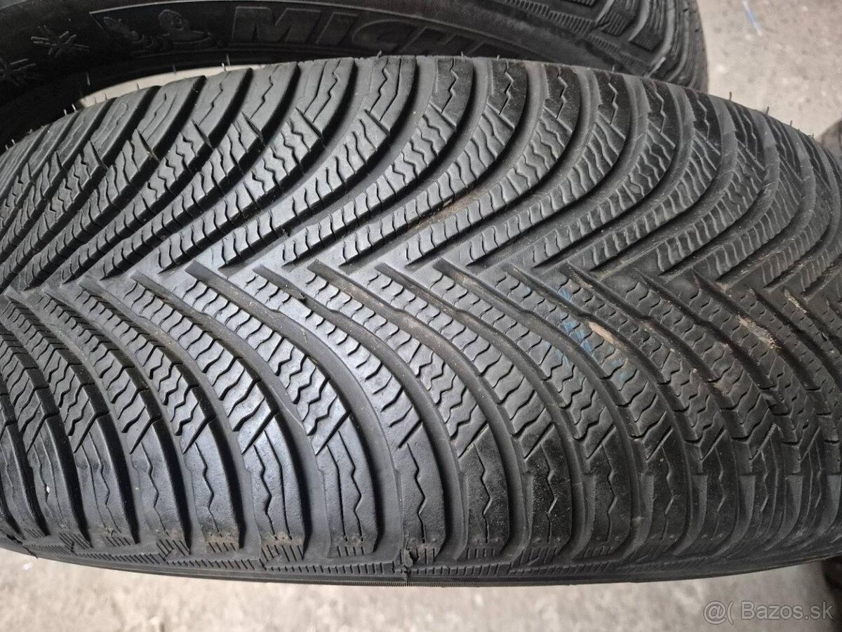 215/60 r17 zimné 2 ks MICHELIN dezén 7,3 mm