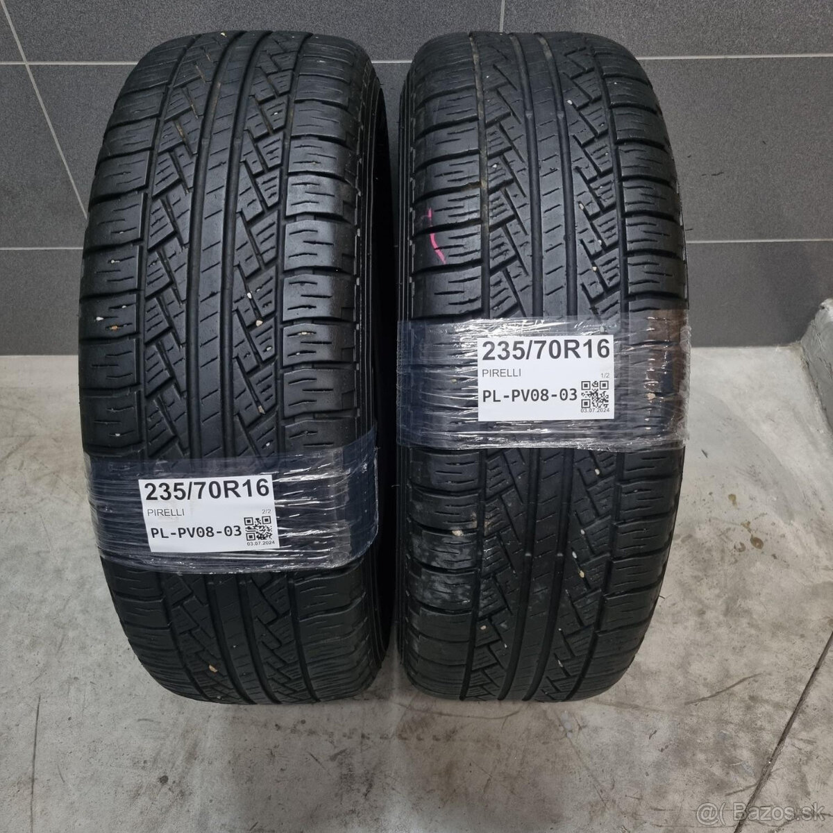 Letné pneumatiky 235/70 R16 PIRELLI