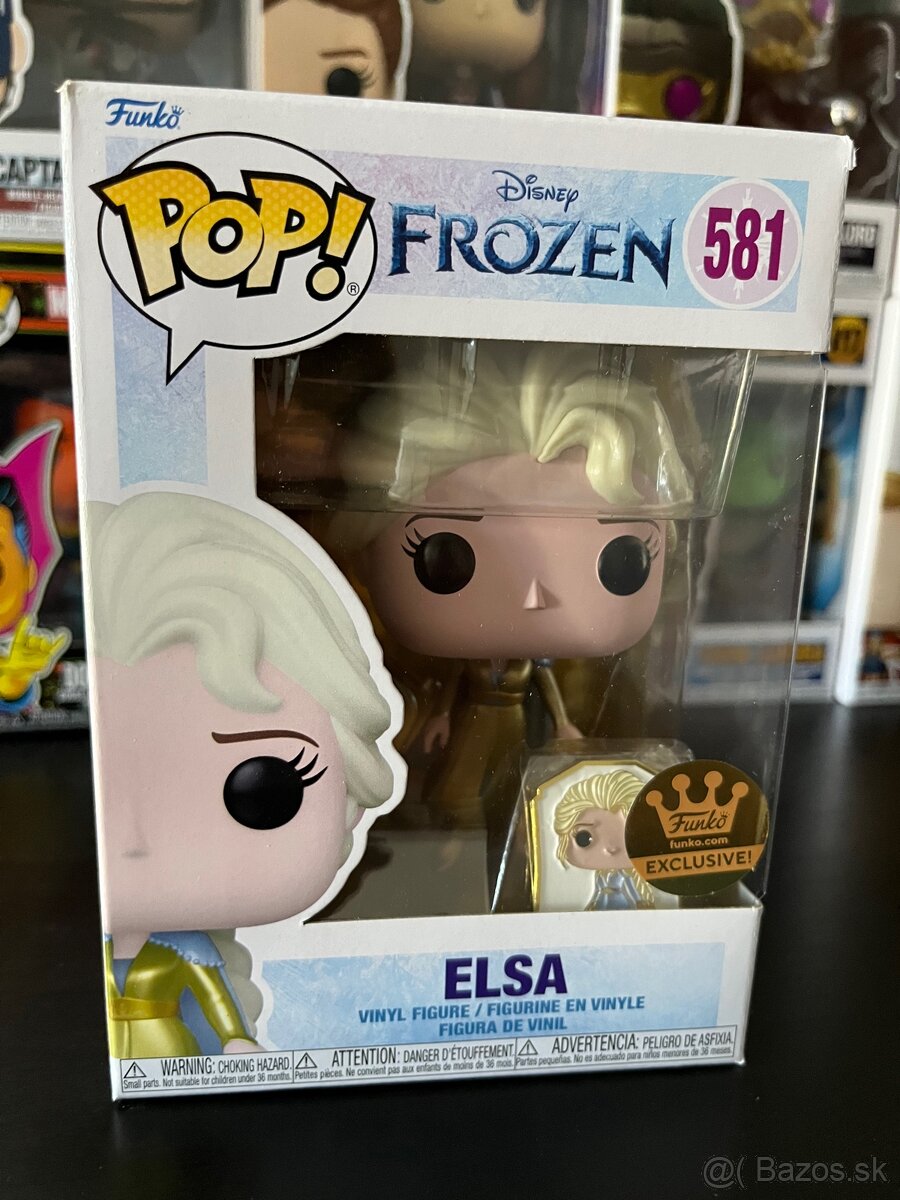 FUNKO POP Disney Frozen Elsa s Pinom #581