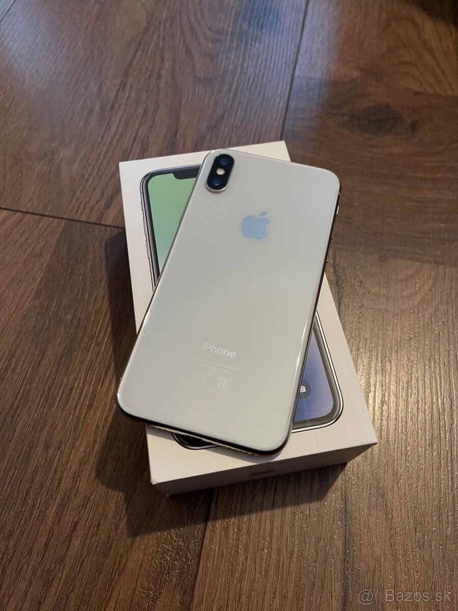 iPhone X silver 64GB