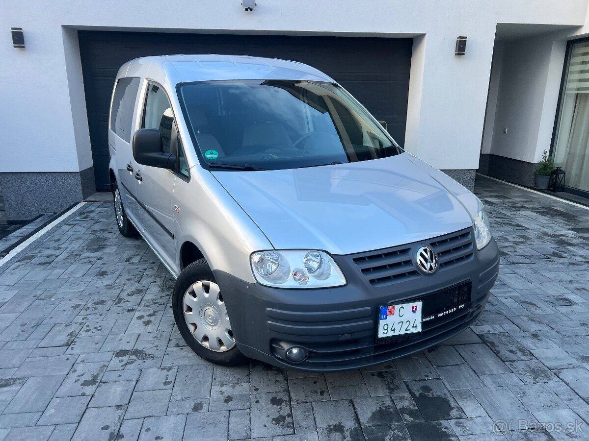 Volkswagen Caddy 1.9 TDI 77kw 7-miestna