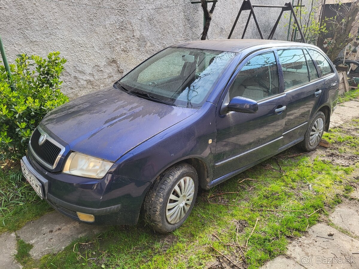 Škoda Fabia combi 1,4 74kw benzín