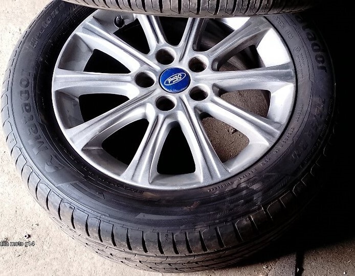 Predám letnú sadu alu. disky Ford 5x108 R16 ,215/55 R16