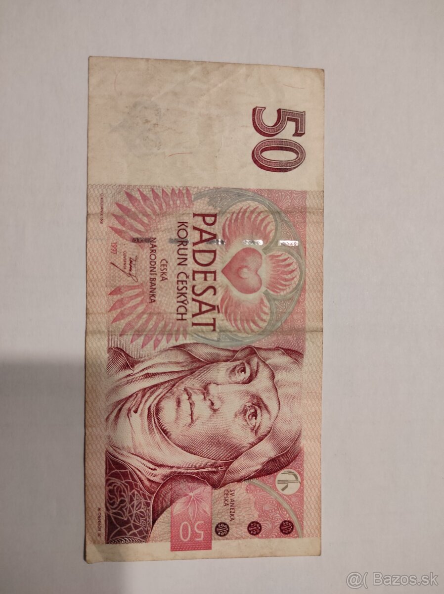 50 korún Českých rok 1997