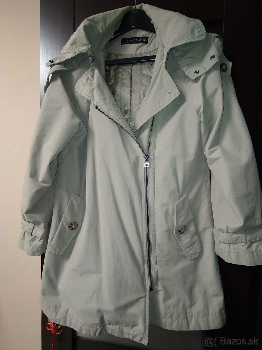 Dámska prechodná bunda/parka/trenčkot ZARA,velk.M-38