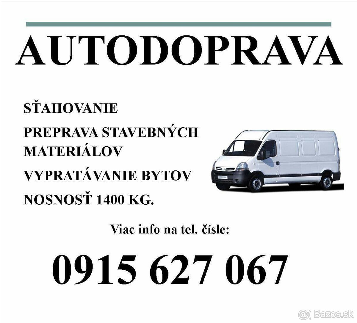 SŤAHOVANIE-AUTODOPRAVA PT