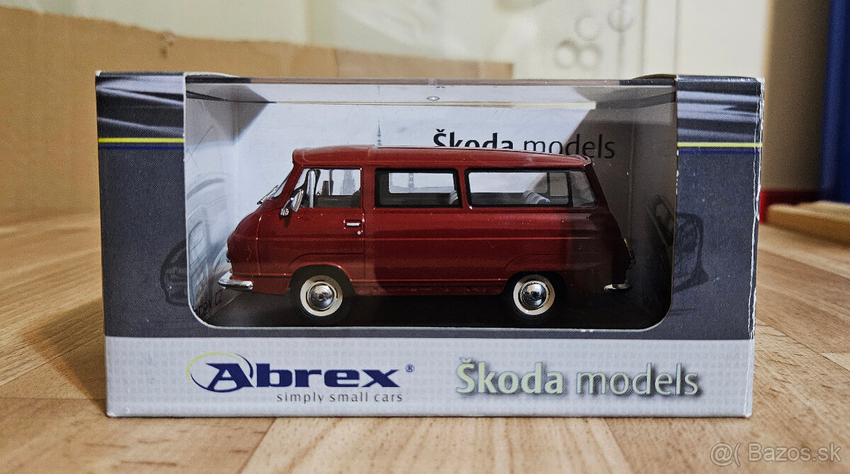 Abrex 1:43 Škoda 1203 Tmavě Červená 1.edice