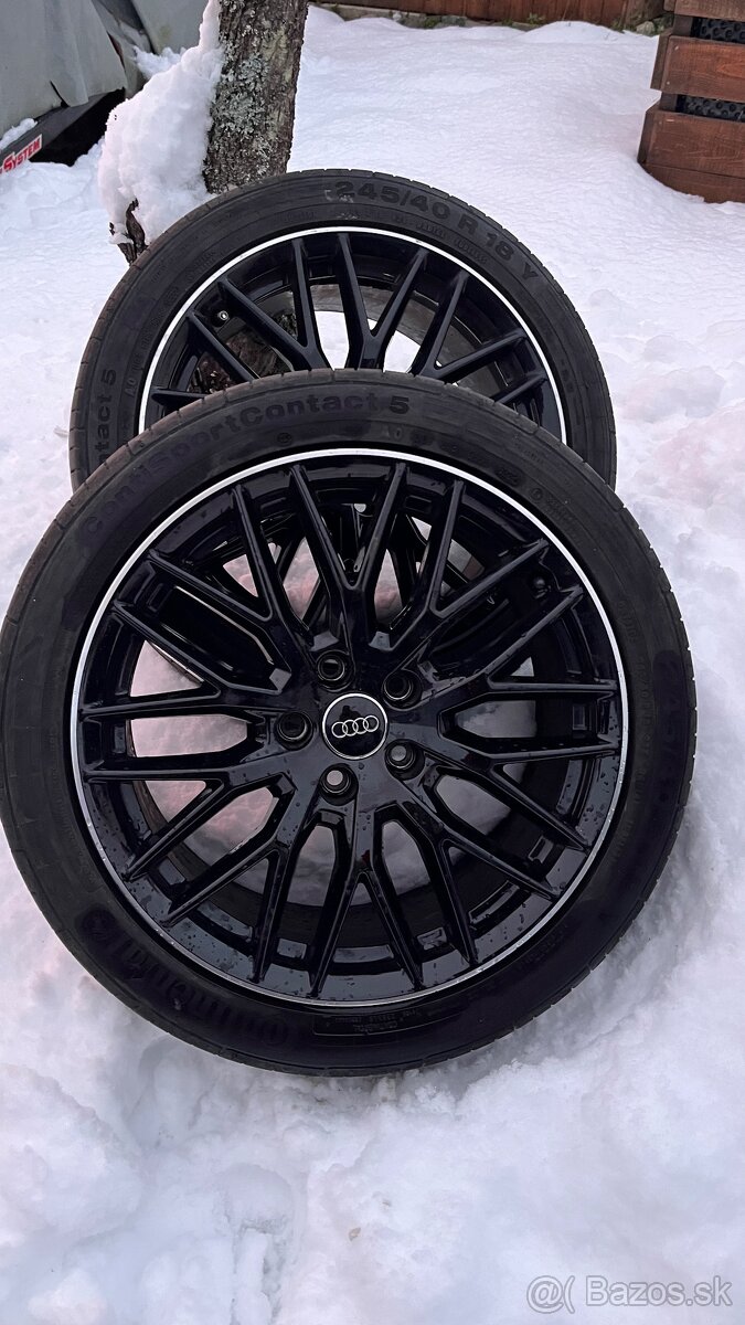 ☑️Disky Audi 5x112 r18 A4 S4 black