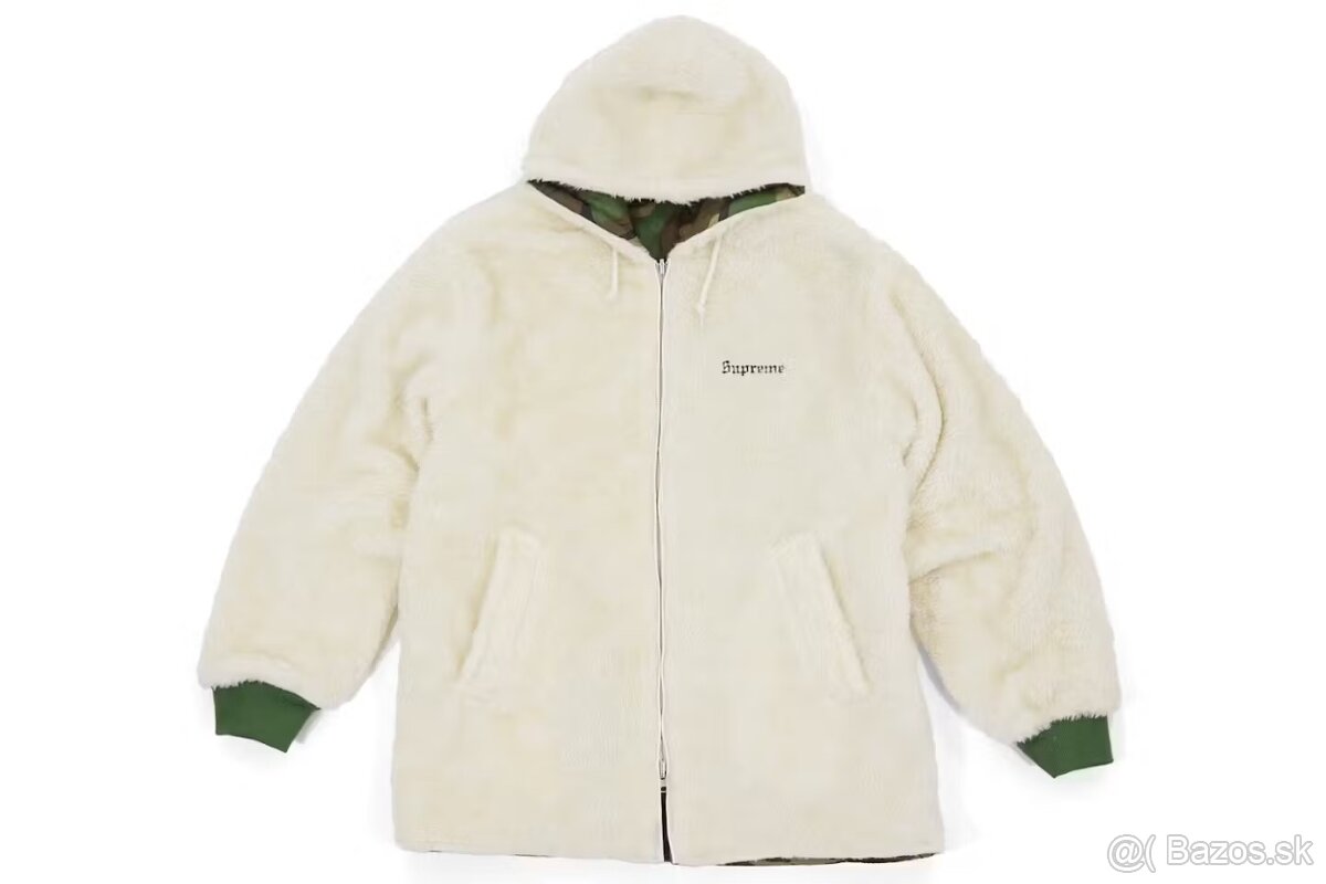 SUPREME Reversible Sherpa Work Parka XL