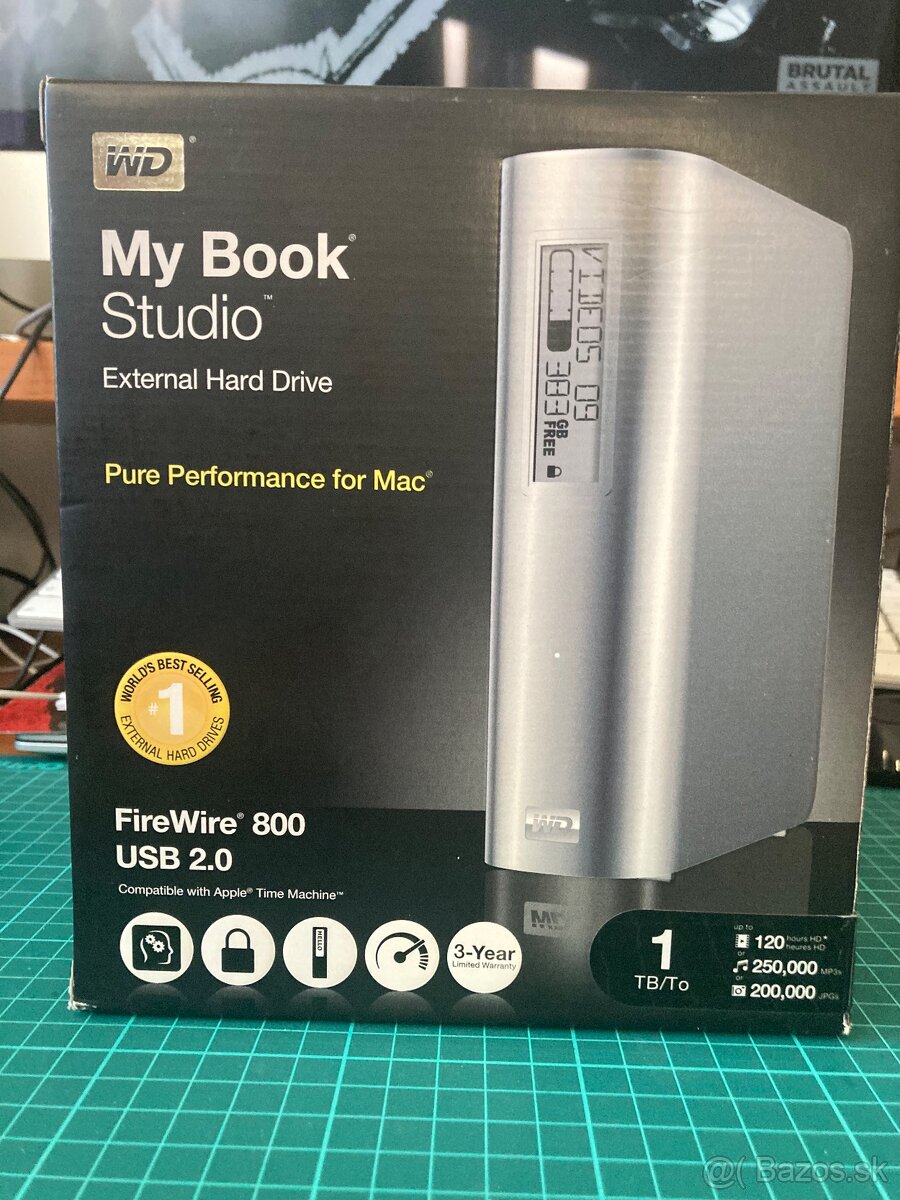 WD My Book Studio 1 TB (FW, USB)