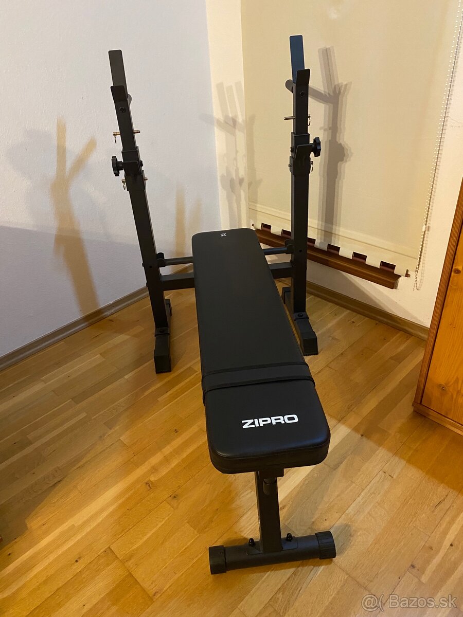 Zipro Fitness Bench s nastavitelnym sklonom