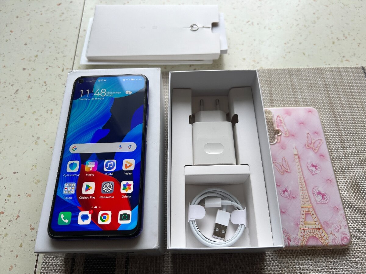 Huawei Nova 5T 128/6gb Ram Fialovy