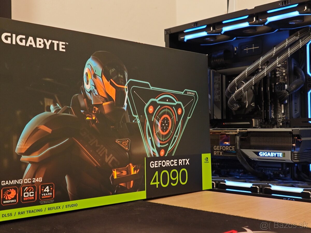 Nvidia RTX 4090 - GIGABYTE GAMING OC 24G - záruka 6/2027