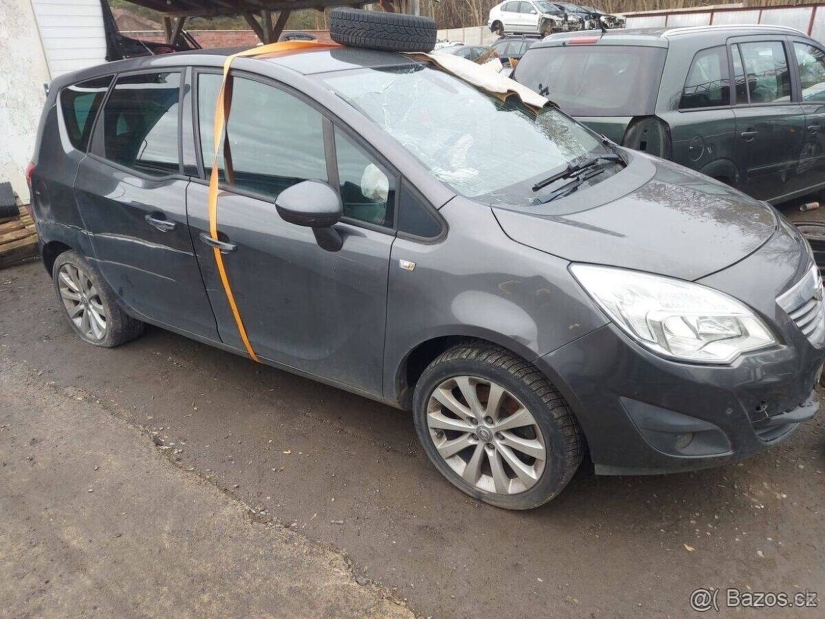 Opel meriva 1.7cdti,81kw,2012,6kvalt,klimatizace