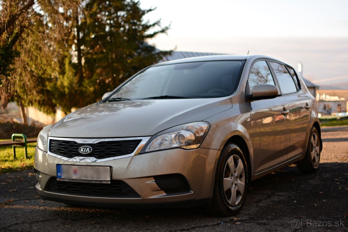 Kia ceed, rok 2010, 1,4benzín