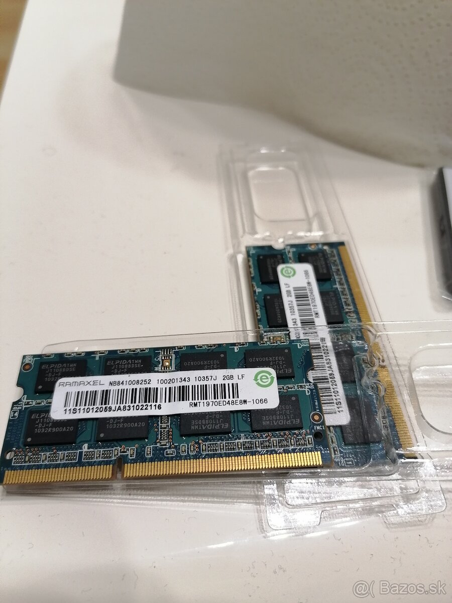 DDR3 RAMky do notebooku 2gb