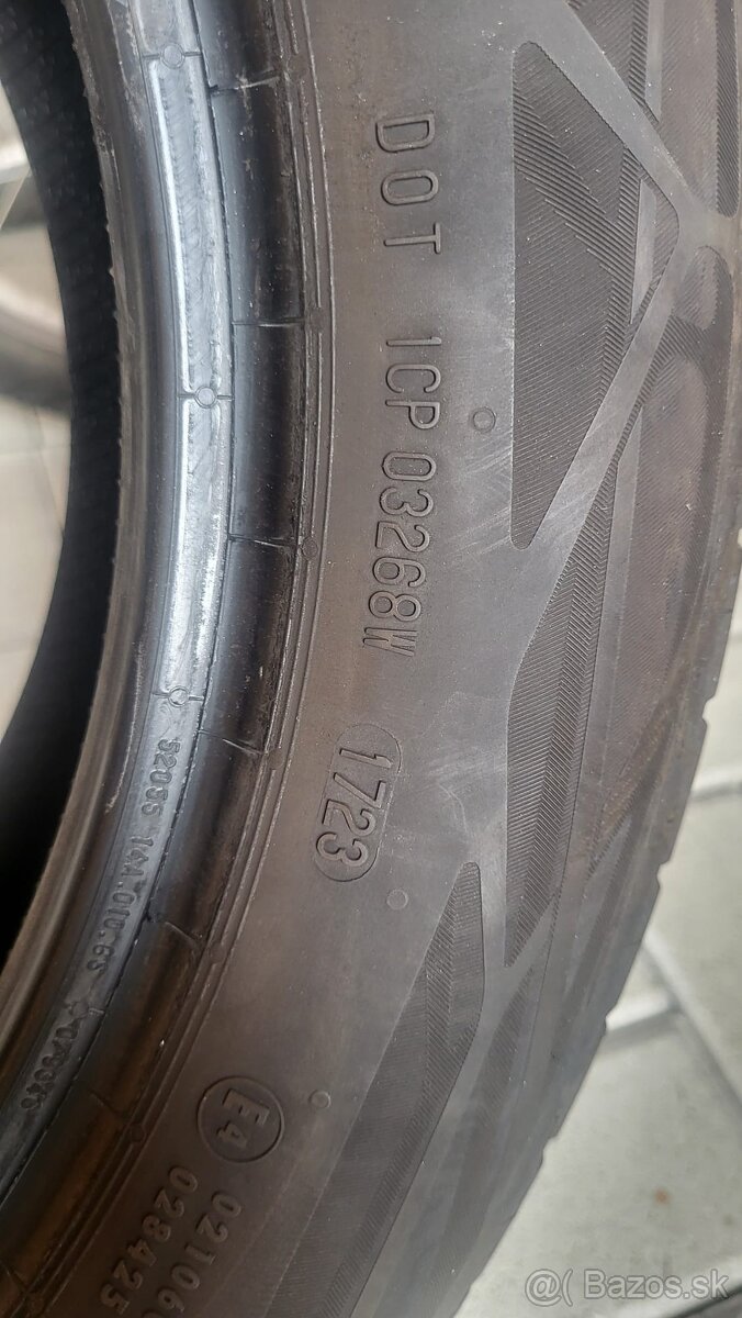 Continental letné pneumatiky 205/55 r17