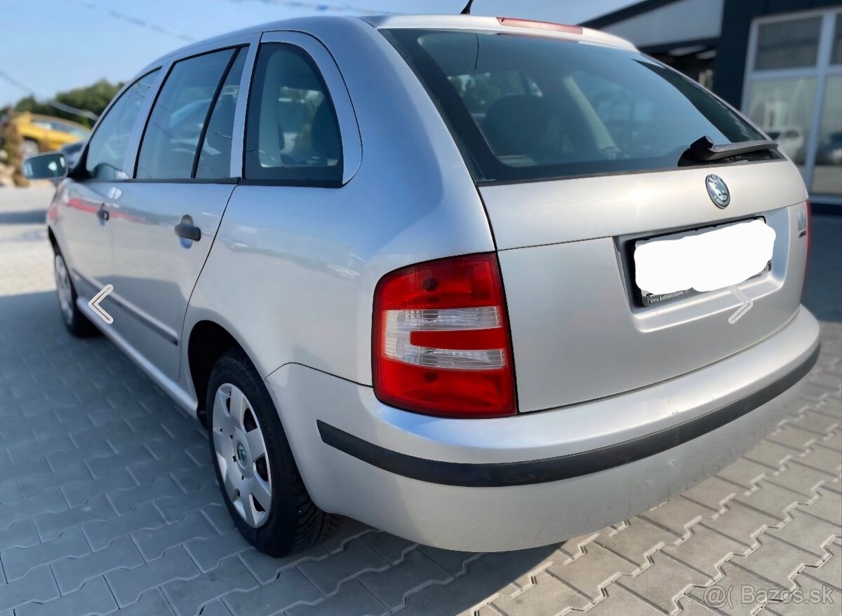 Skoda fabia 1.4 benzín 55kw rok výroby 2004]