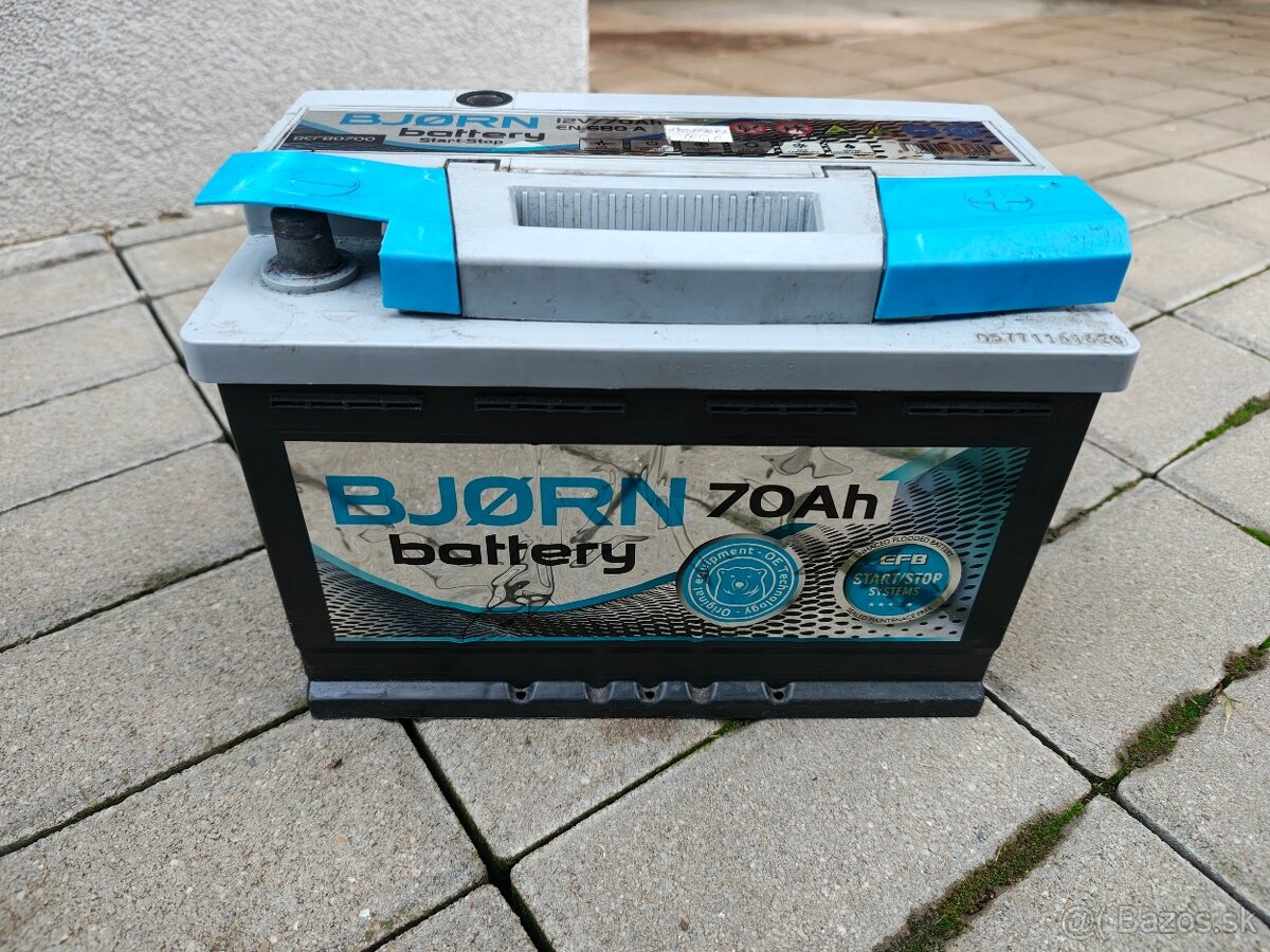 Bateria Bjorn 12V 70Ah