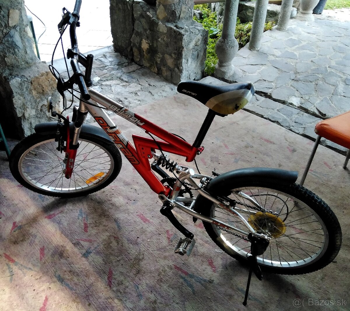 Odpružený bicykel