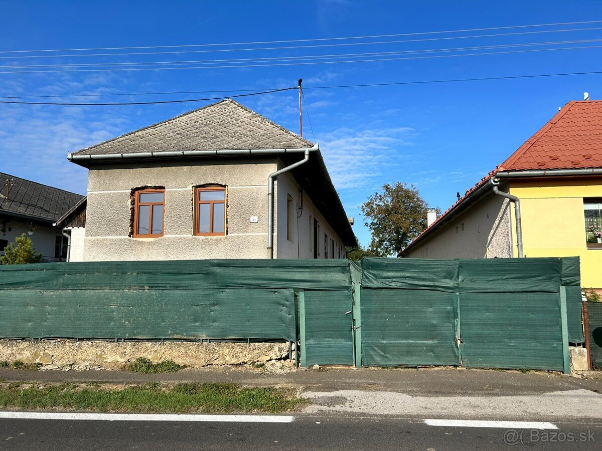 AKCIA ZNÍŽENÁ CENA - Rodinný dom, Egreš