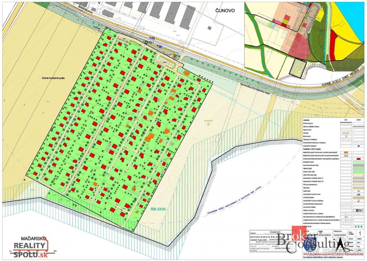 Stavebný pozemok pre výstavbu záhradného domu 144m2 - Čuňovo