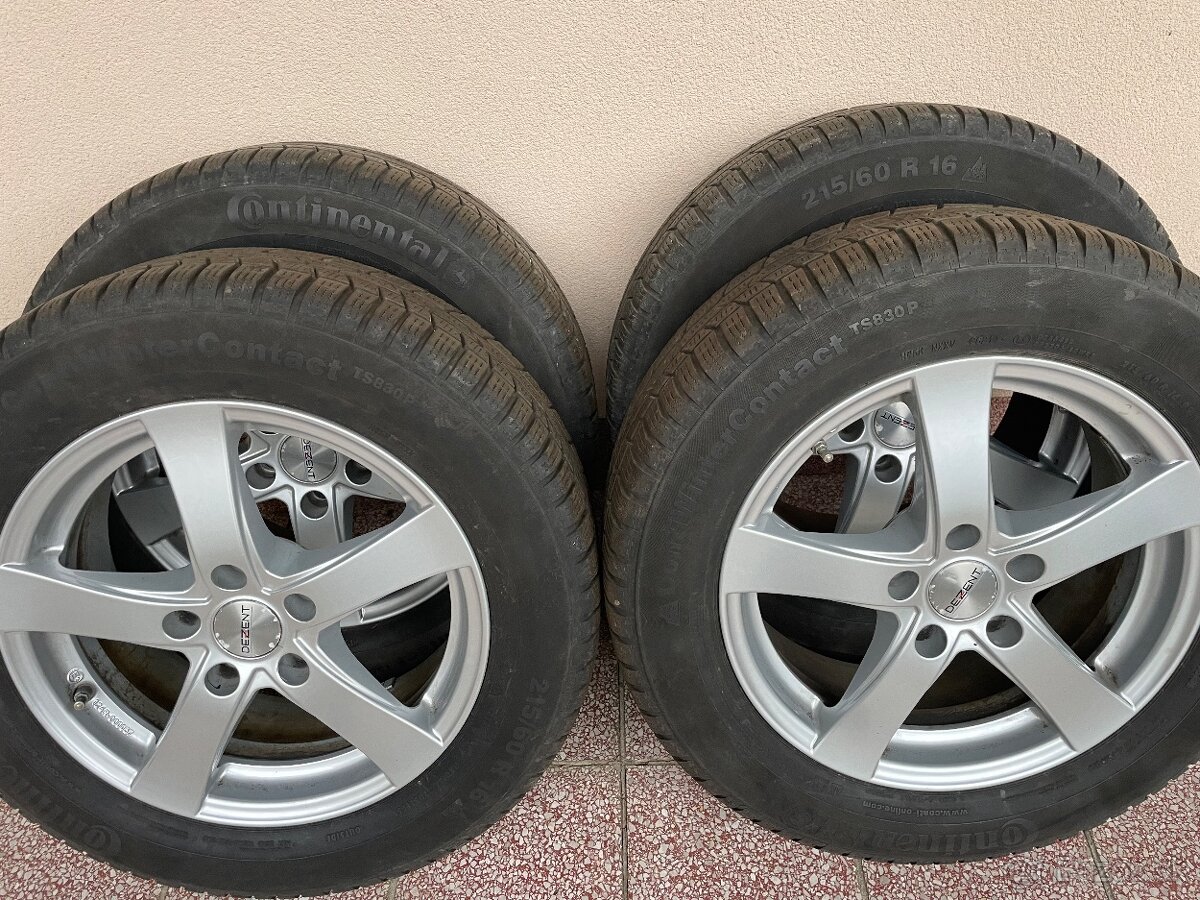 Alu disky volkswagen passat 5x112 r16