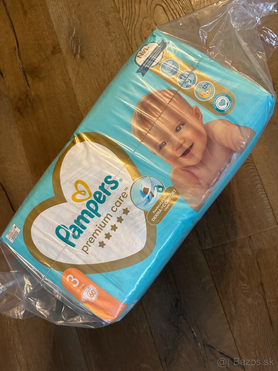 Plienka pampers premium care 3