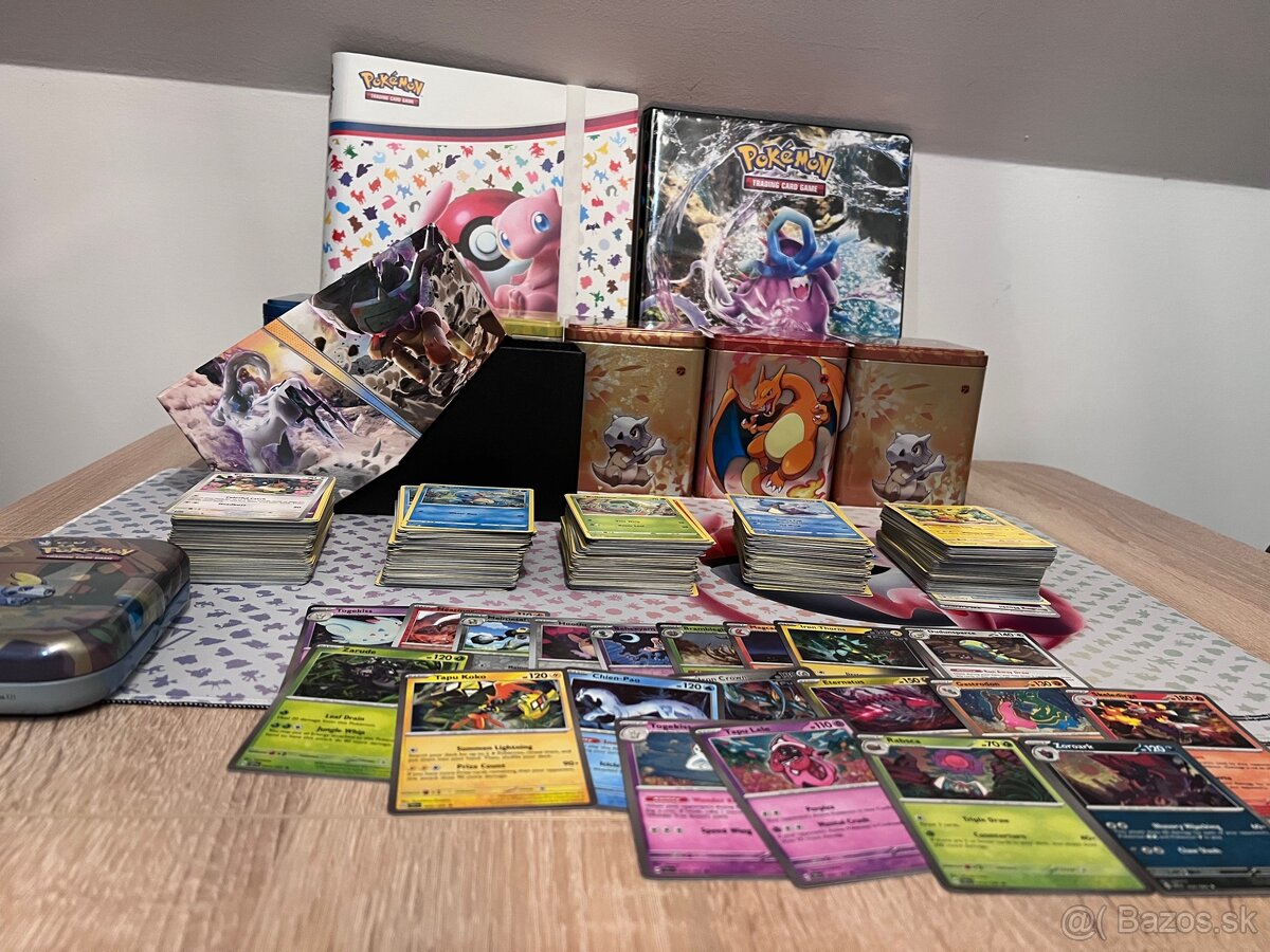 500+ Pokemon kariet / Pokemon TCG / originál karty Pokemon