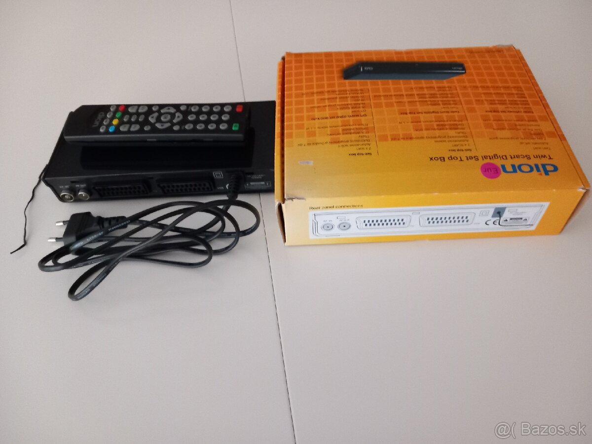 Twin Scart Digital set top box