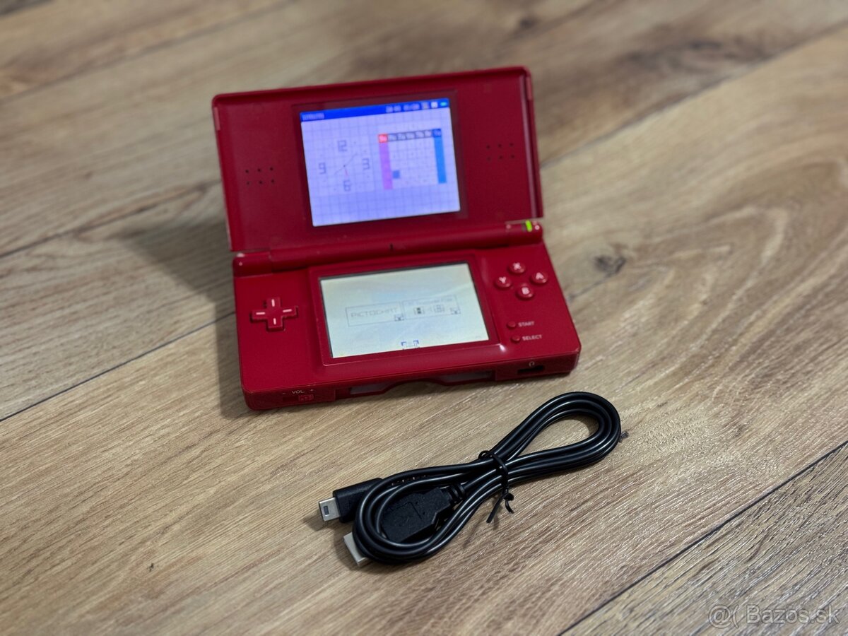 Nintendo DS lite - Cervene