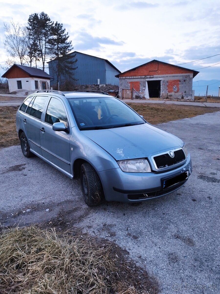 Rozpredám na ND Škoda Fabia 1 combi 1,2 htp