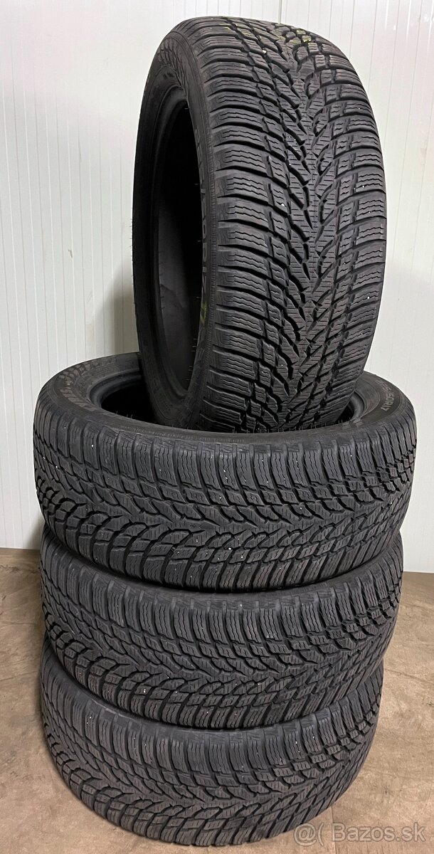 Predam 4x zimne pneumatiky 225/50R17 Nokian