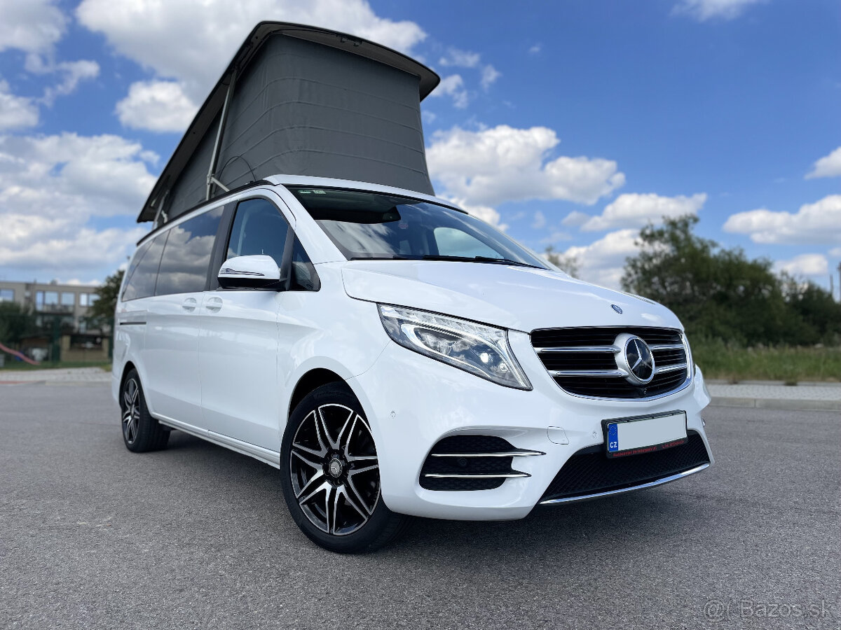 Mercedes V250d Marco Polo, AMG, kuchyně, tažné, 2017, 51 tkm