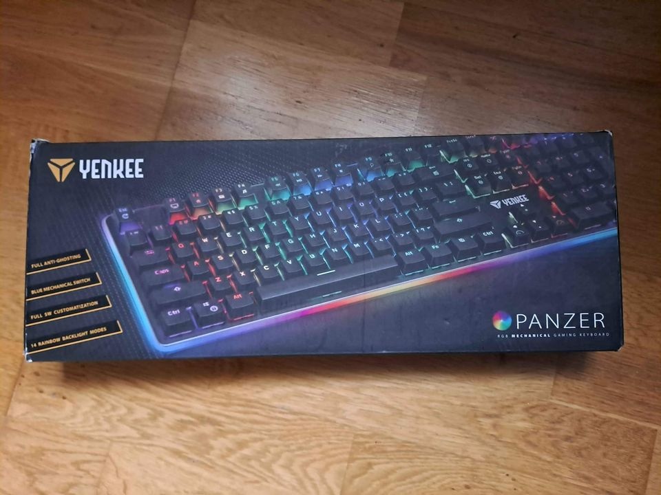 Mechanická klávesnica Yenkee panzer YKB 3400US