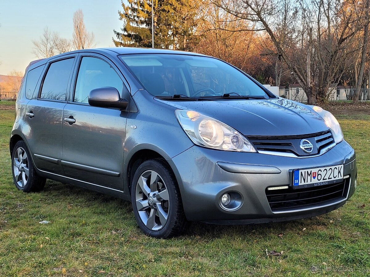 NISSAN NOTE 1.4i 1.majiteľ-kúpené v SR 2012