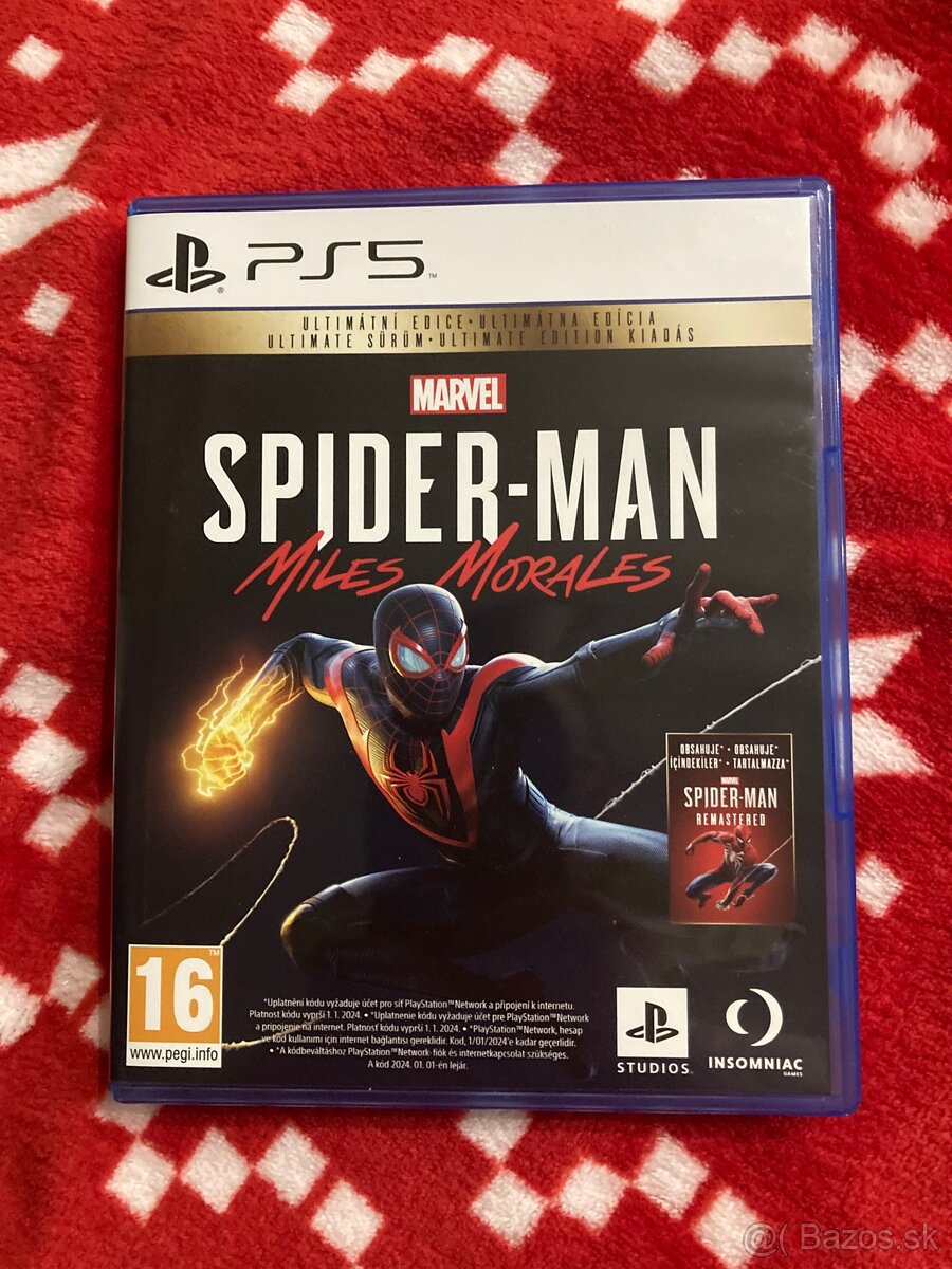 Hry PS5 - Spider-man Miles Morales