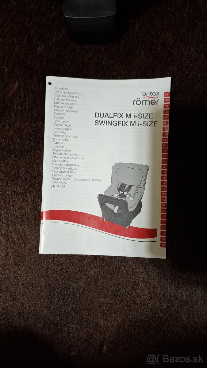 Britax Romer Dualfix i-size Vario - premium line Black