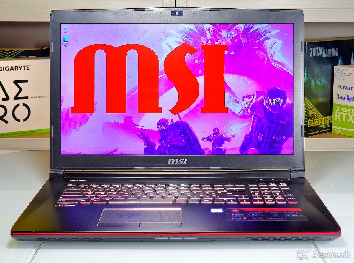 Herný notebook MSI APACHE | 17,3" FullHD | i7-6700HQ | SSD