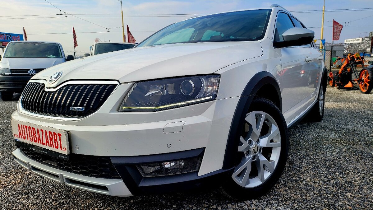 Škoda Octavia Combi SCOUT2.0 TDI DSG 4x4 odpočet DPH