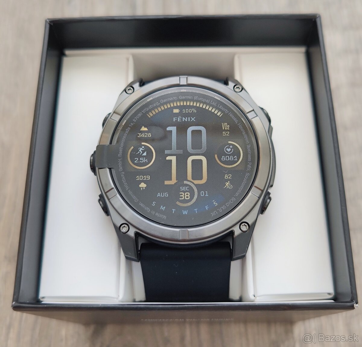 Garmin Fenix 8 Amoled Sapphire Titanium - 51mm