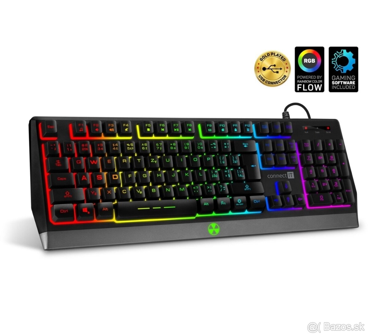 CONNECT IT BATTLE RGB CKB-5600-CS, black – CZ/SK