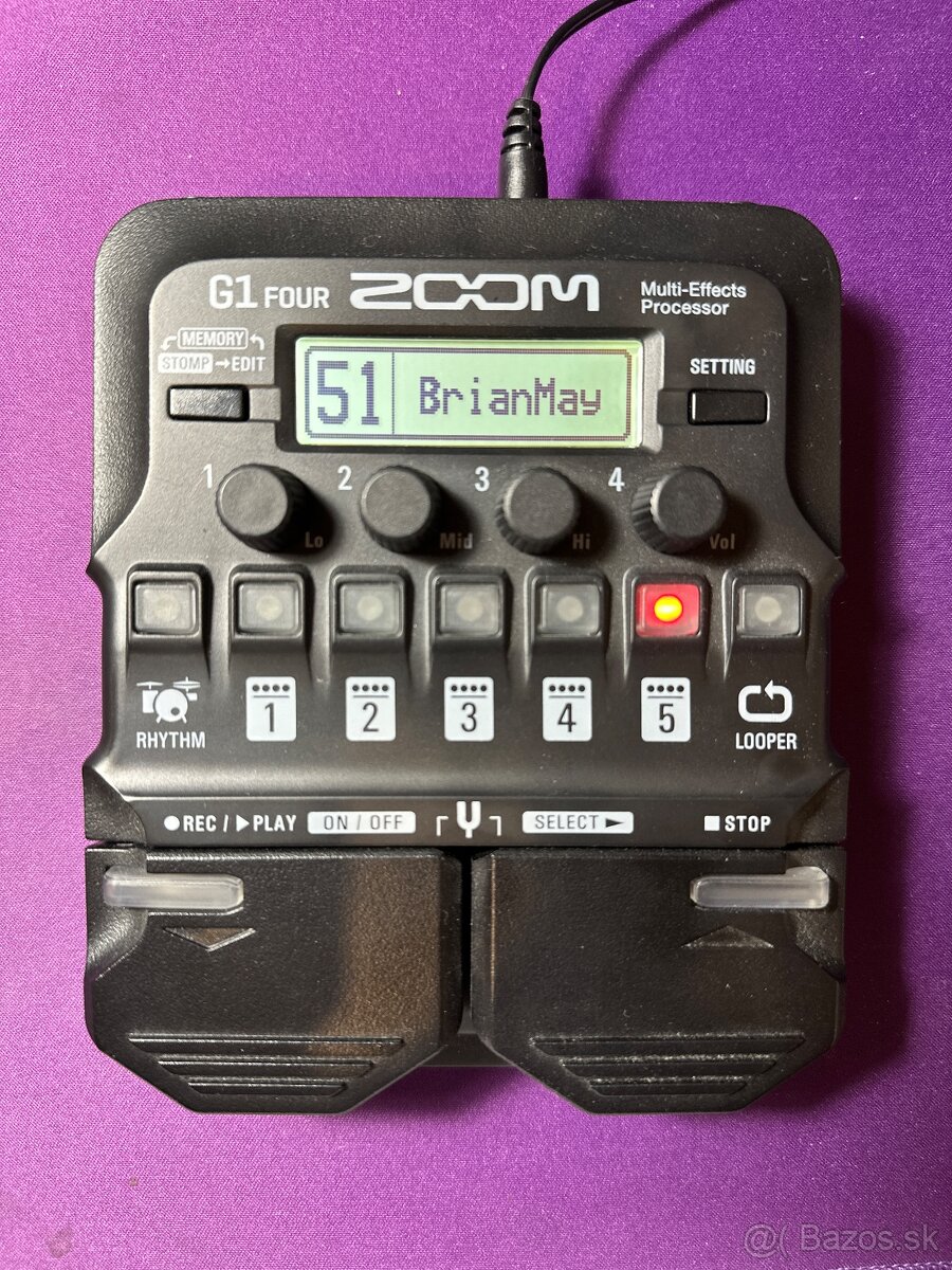 Multiefekt ZOOM G1 FOUR